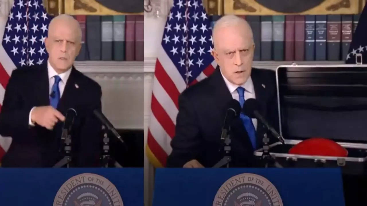 Joe Biden: la TV italiana prende in giro Joe Biden definendolo un “vecchio confuso” che preme il “pulsante rosso del nucleare” durante la conferenza stampa |  video