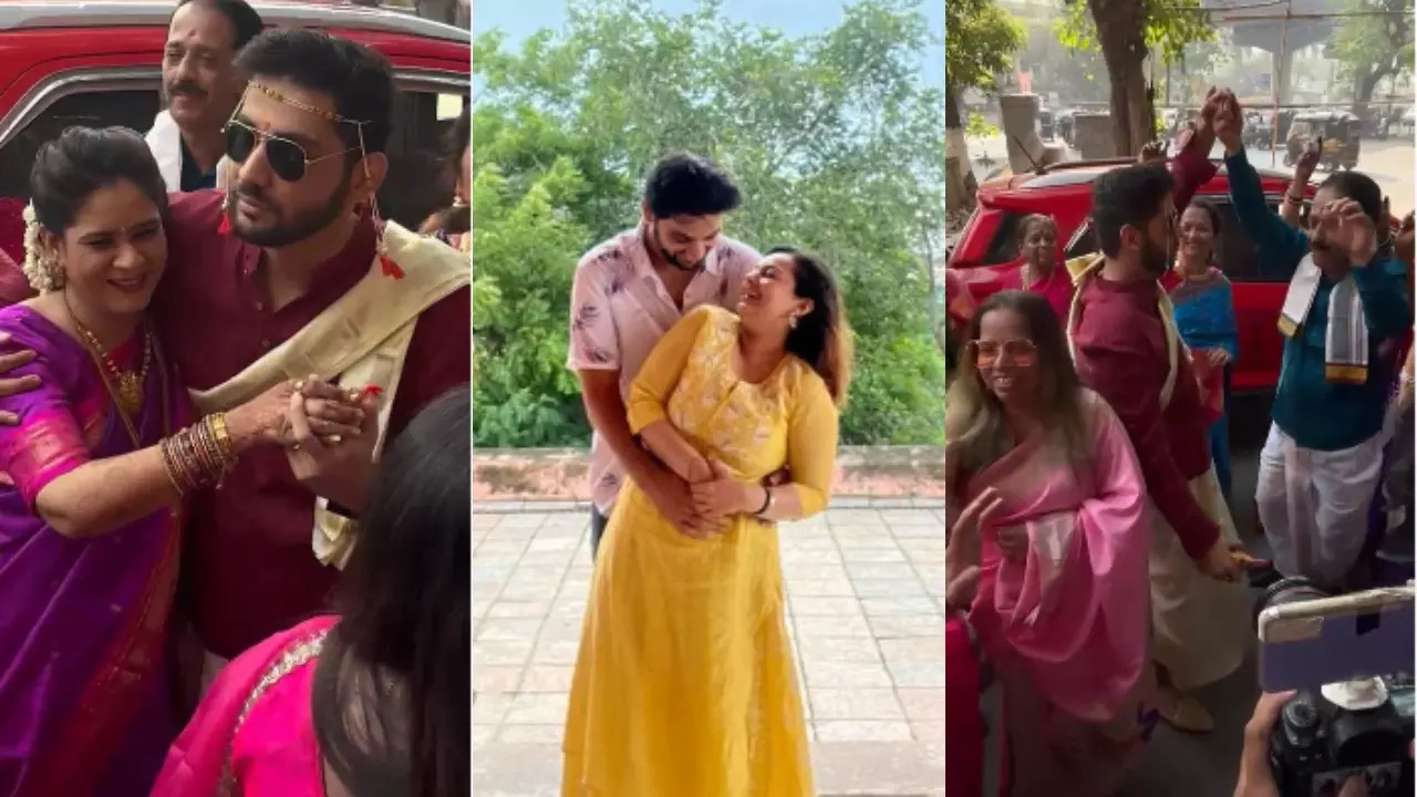 Nehalaxmi Iyer's Fiance Rudraysh Joshii's Fun Band, Baaja, Baraat; Watch Exclusive Video