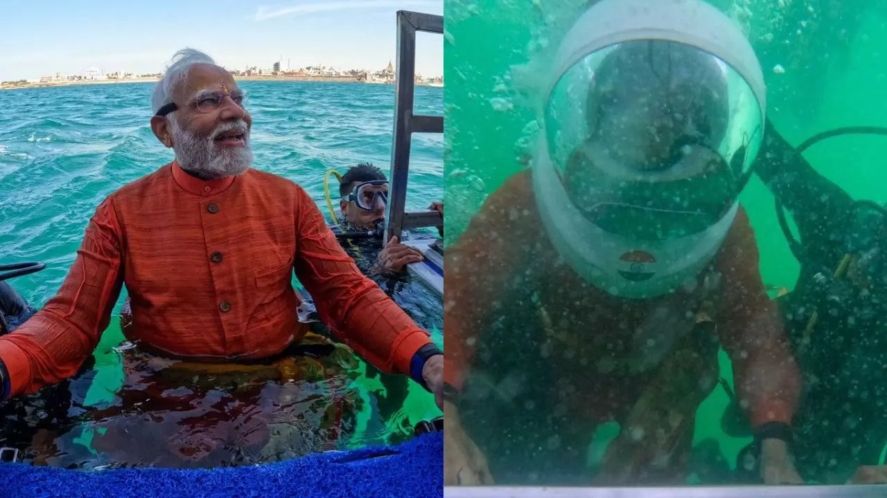 PM Modi in Dwarka