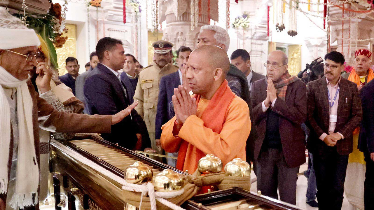 Yogi in Ayodhya