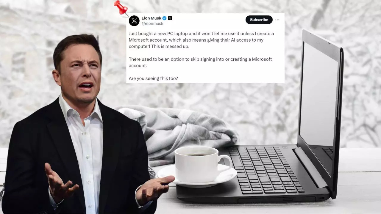 Elon Musk Windows Laptop