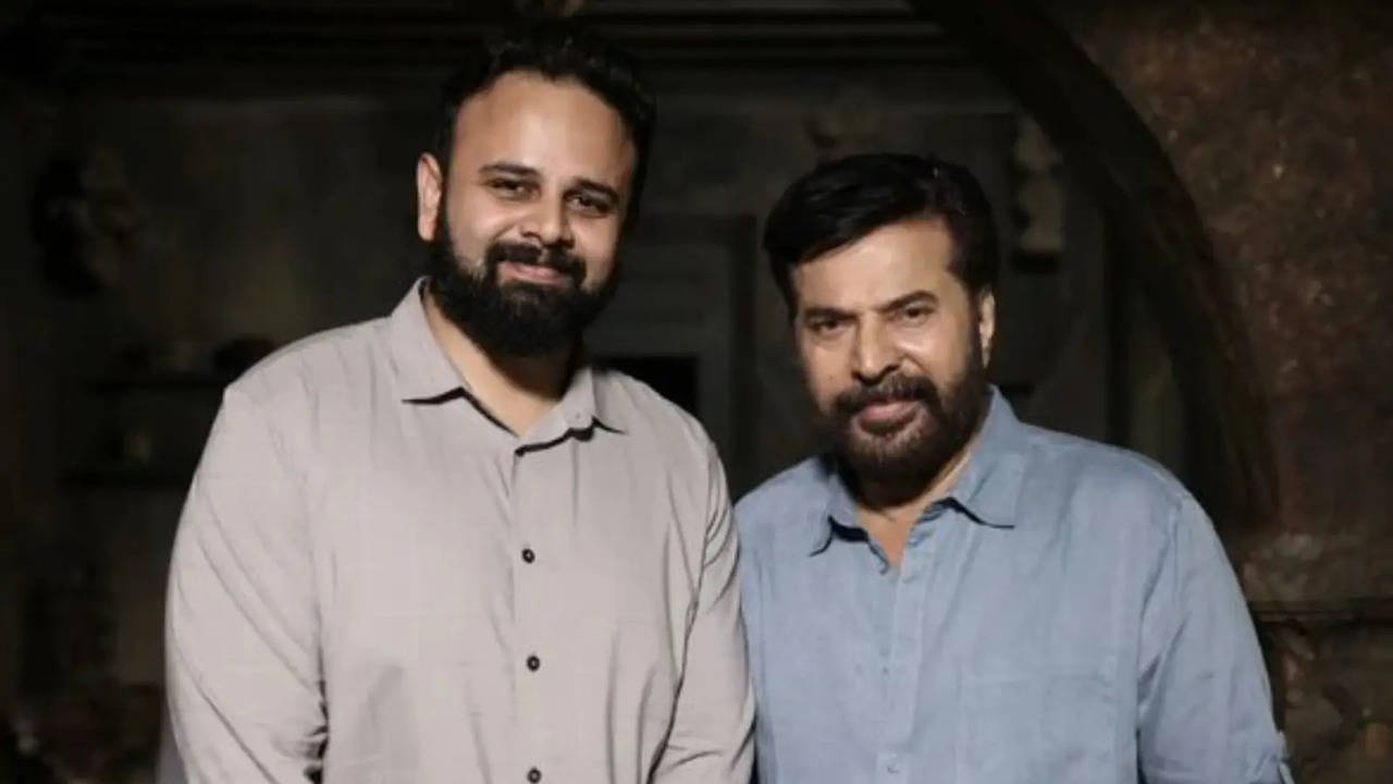 Rahul Sadasivan With Mammootty