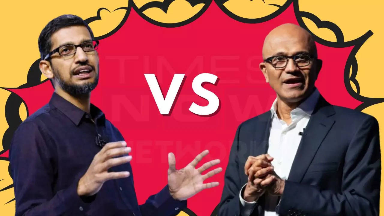 Satya Nadella Vs Sundar Pichai: Satya Nadella's Microsoft Triumphs Vs ...