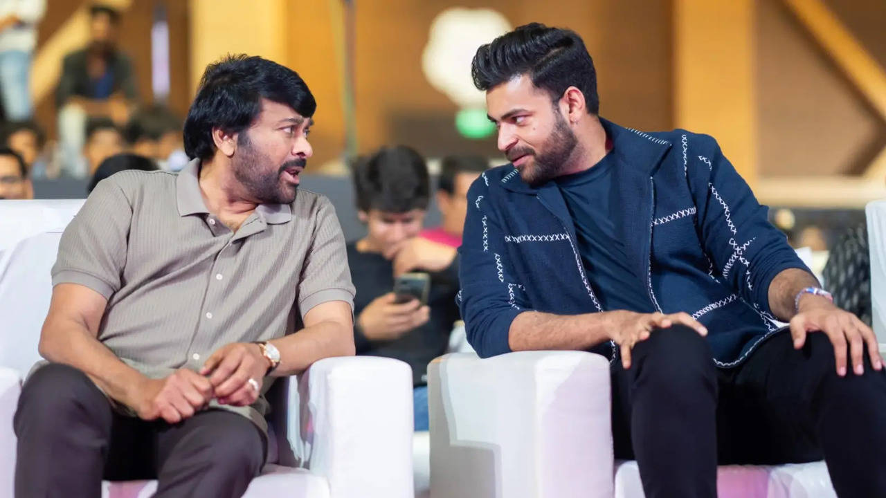 Chiranjeevi and Varun Tej