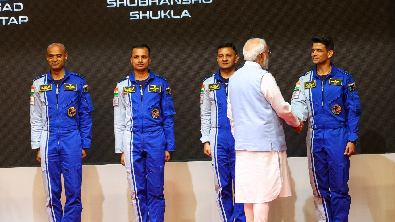 PM Modi Announces Names Of 4 Astronauts For India's Maiden Human Spaceflight Mission