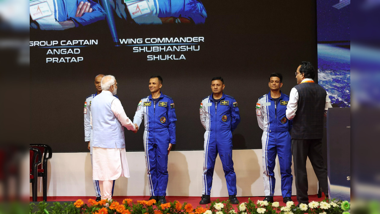 Astronaut designate Group Captain Ajit Krishnan