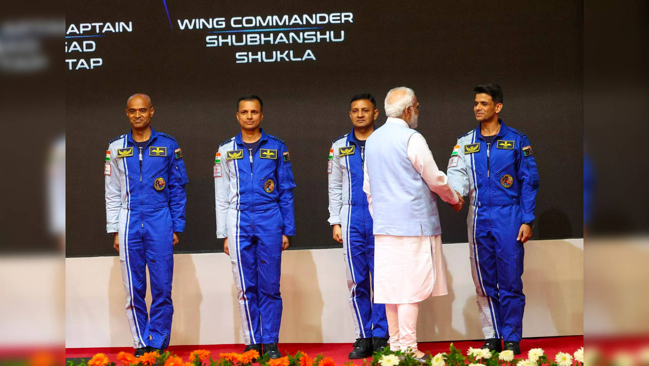 Wing Commander Shubhanshu Shukla