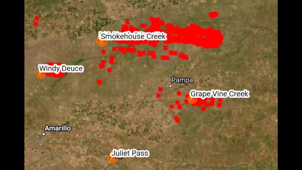 Texas Panhandle Fire Where Is Texas Panhandle Wildfire? Map, Location