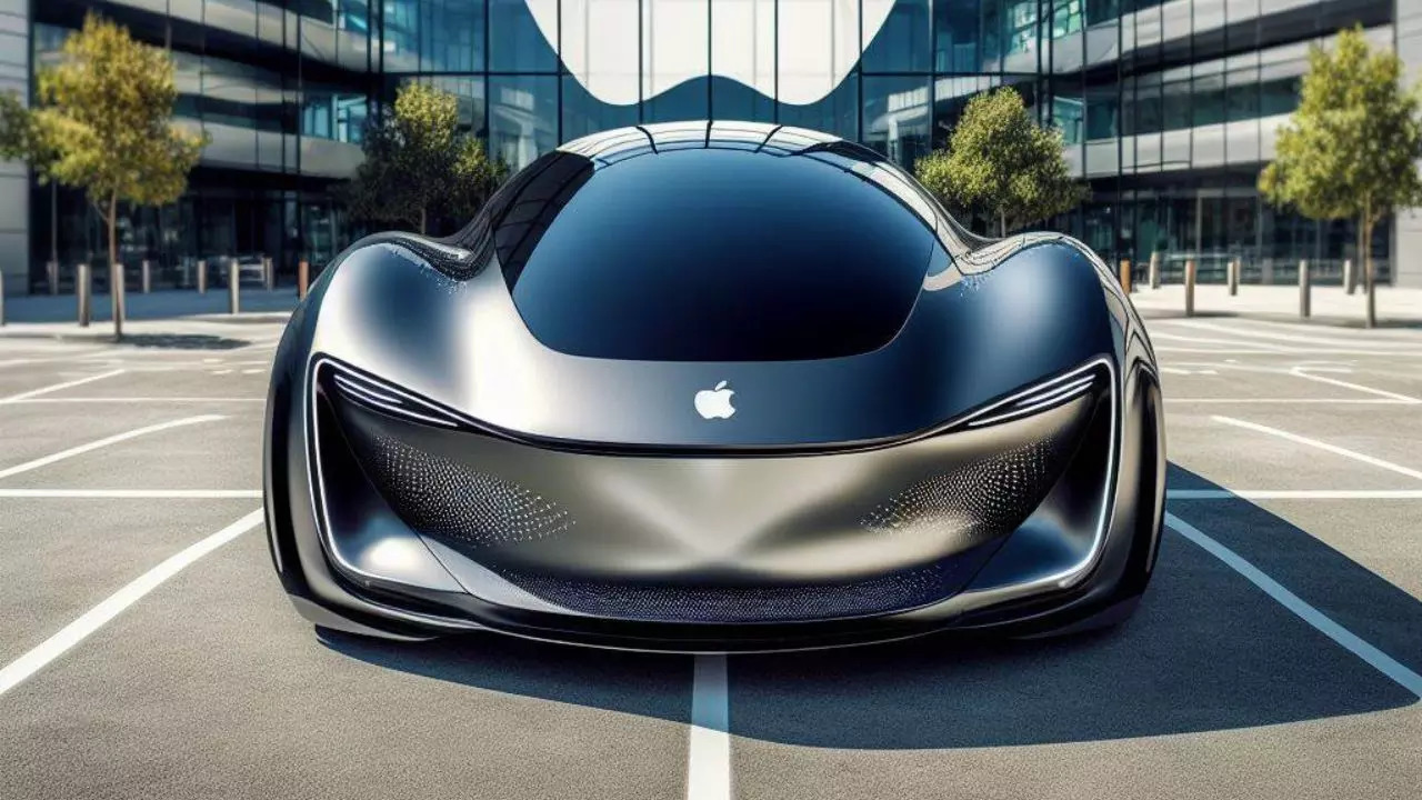 Apple Car Image Generated by AI