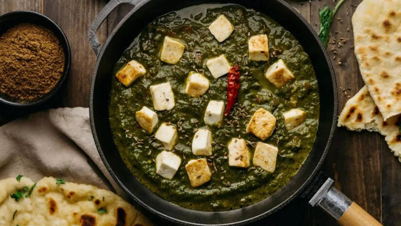 Palak paneer