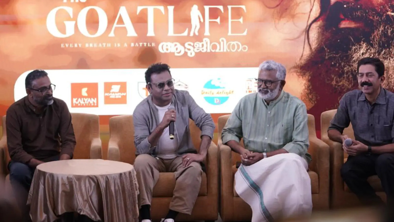 A R Rahman At the Launch Of The Goat Life's Website