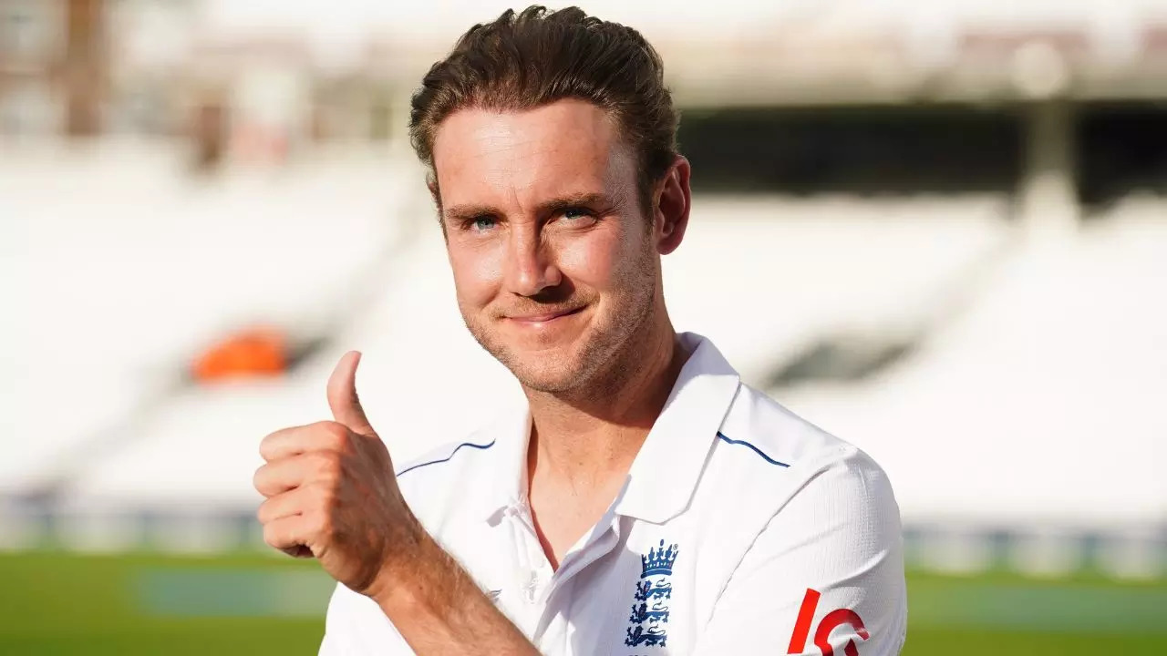 Former England fast bowler Stuart Broad.