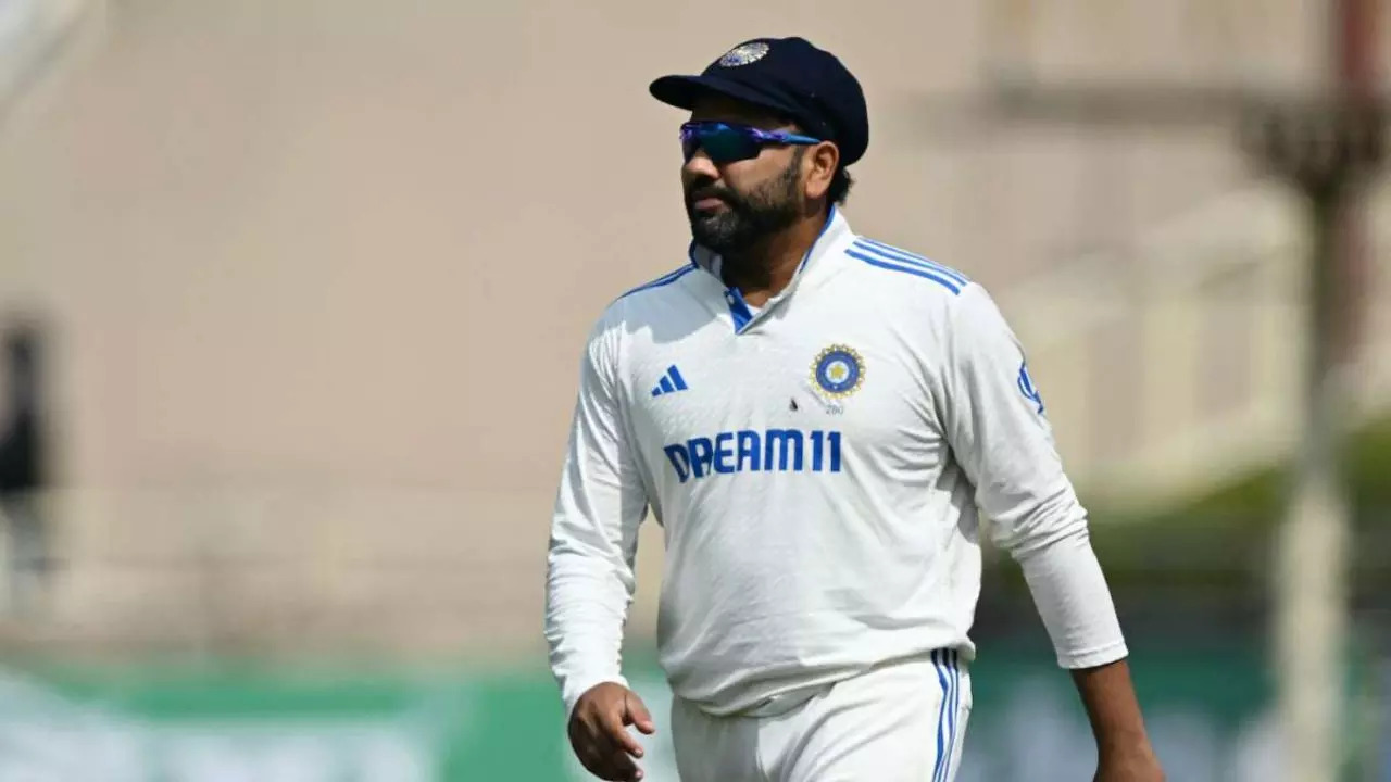 Rohit Sharma during the fourth Test between India and England in Ranchi.