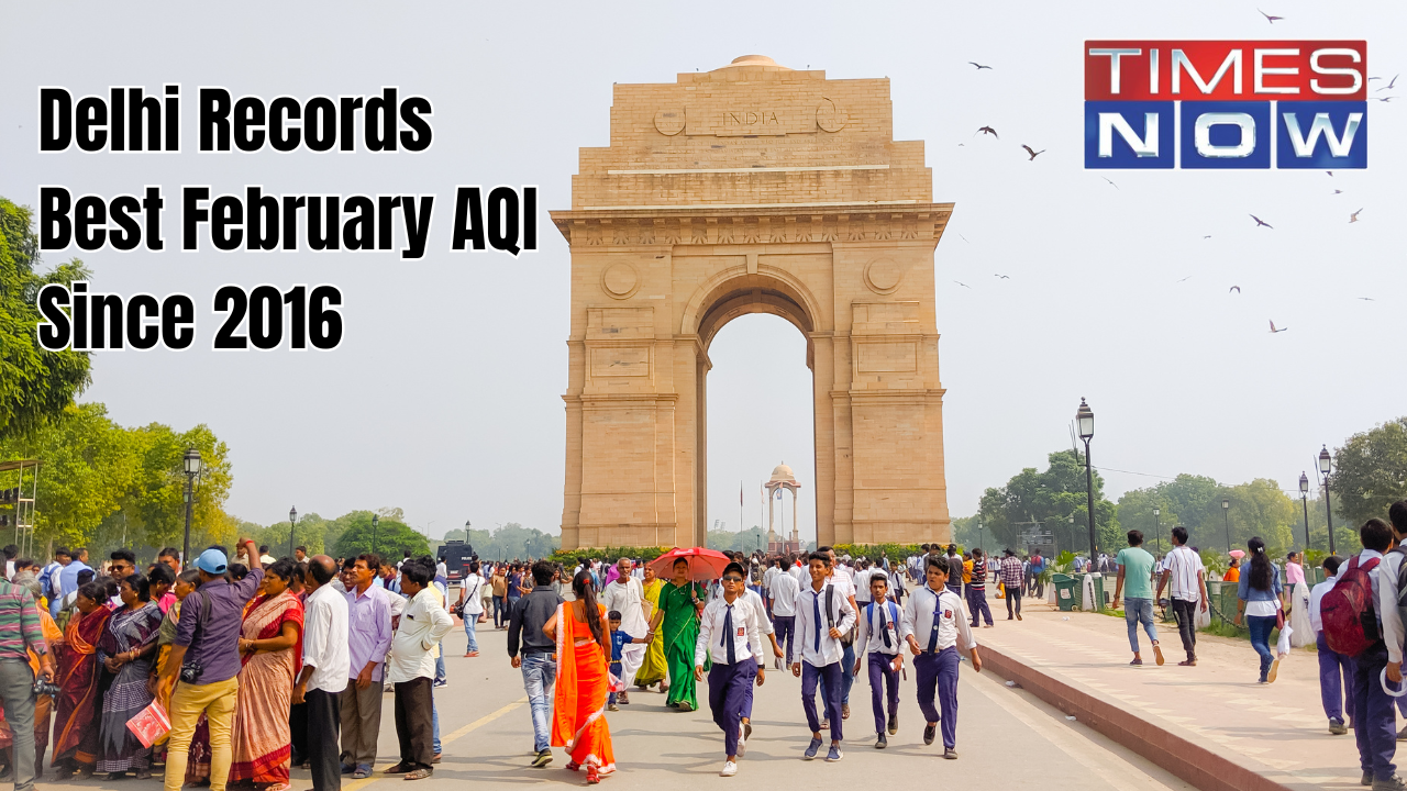 Delhi records best February air quality in 9 years