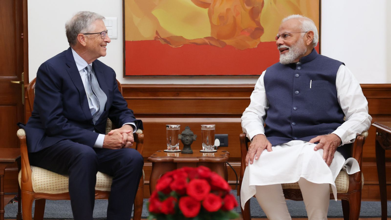 'Always A Delight...': PM Modi Discusses AI, Agriculture And Health During Meeting With Bill Gates