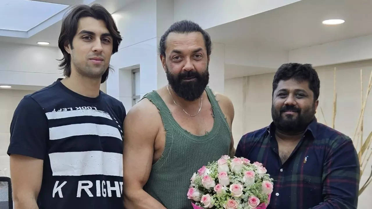 Bobby Deol Watches Glimpses Of Suriya's Kanguva With Son