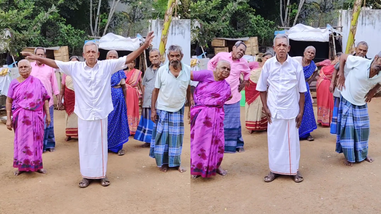 Elders Recreate Butterfly Song Dance At Old Age Home, Viral Video Is Too Cute To Miss