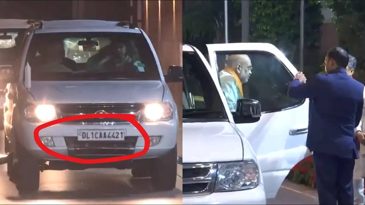 Amit Shah's Car Number Plate Has A CAA Connection, 'The Message Is Clear',  Say Netizens | India News, Times Now