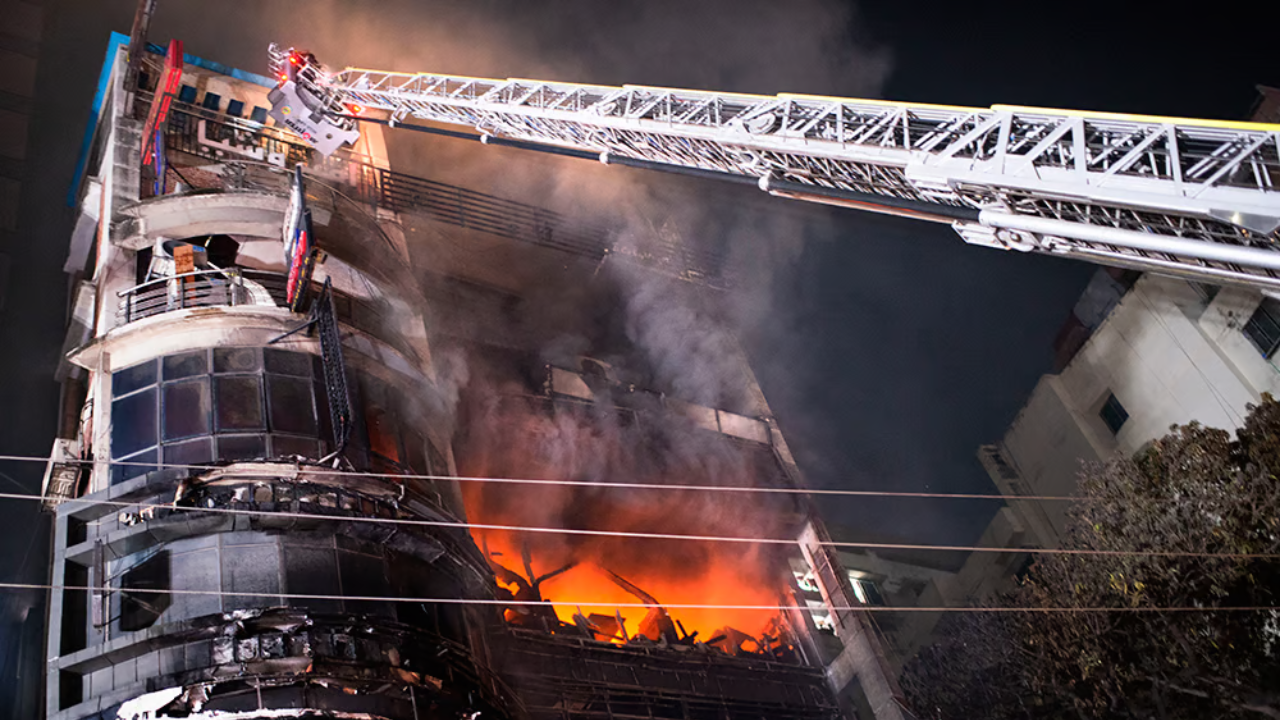 Fire in Bangladesh