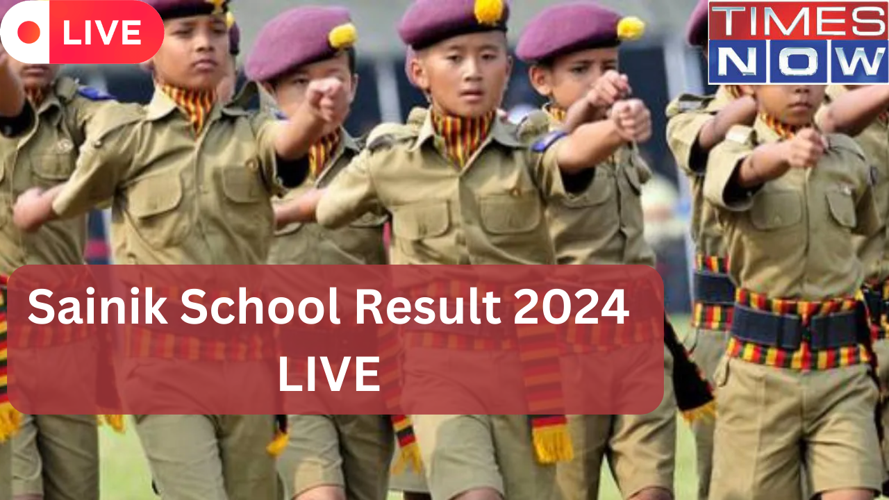 Sainik School Result 2024 Class 6, 9 Highlights: NTA AISSEE Result, Cut ...