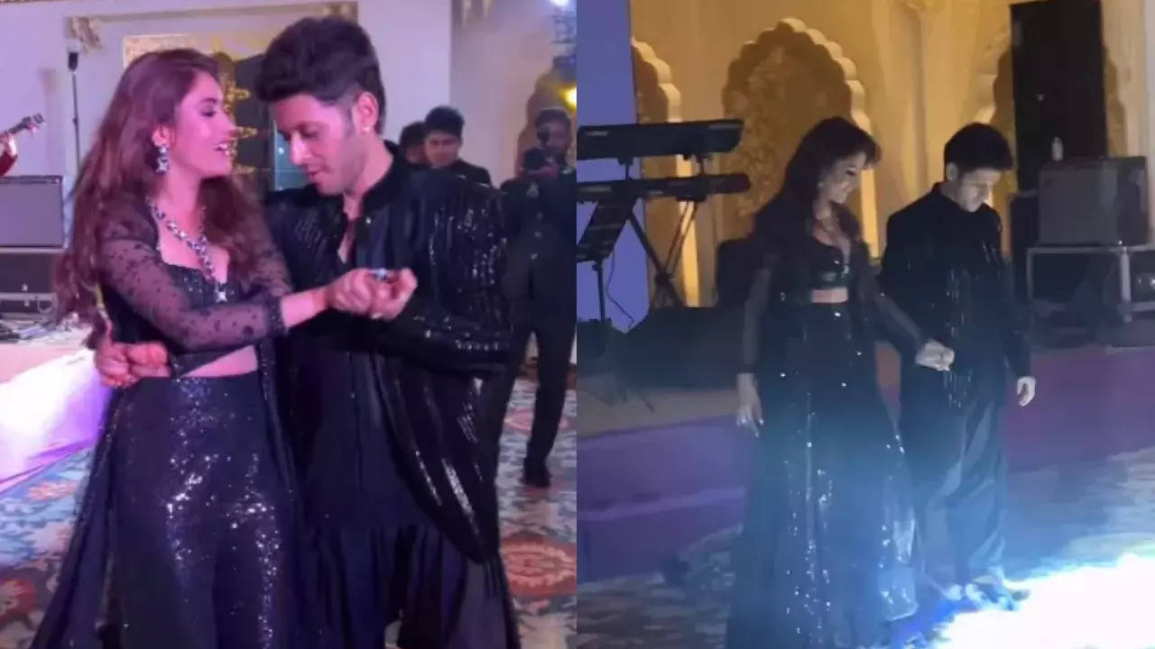 Surbhi Chandna-Karan Sharma's Sufi Night: Couple Exchanges Rings, Dances Romantically - Watch