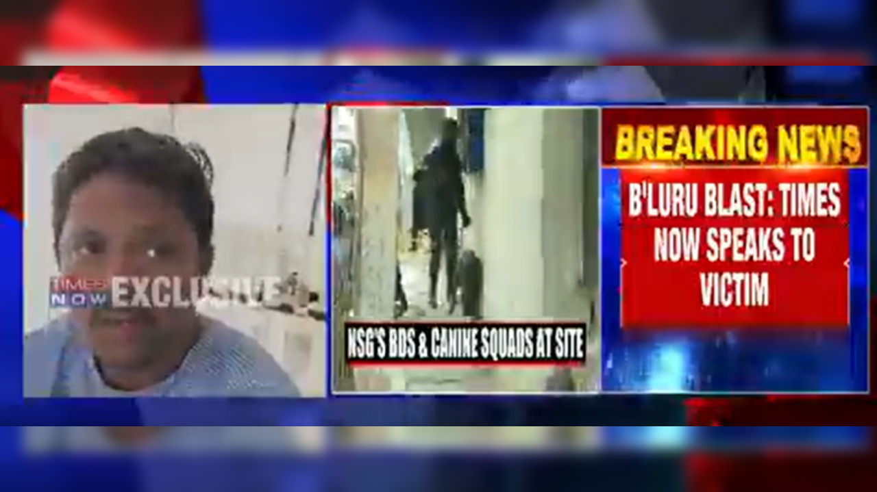 Bengaluru Rameshwaram Cafe Blast Eyewitness Narrate Horror