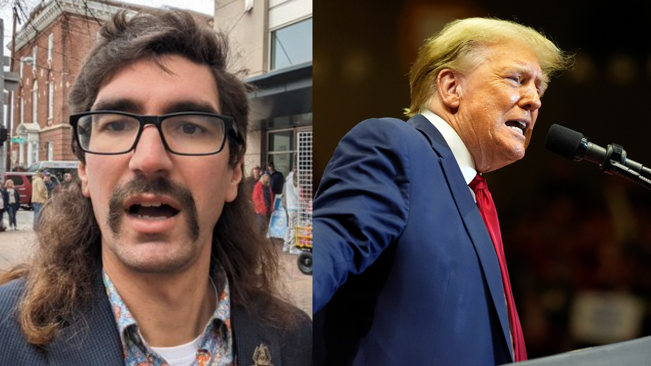 Kristopher Goad and Donald Trump