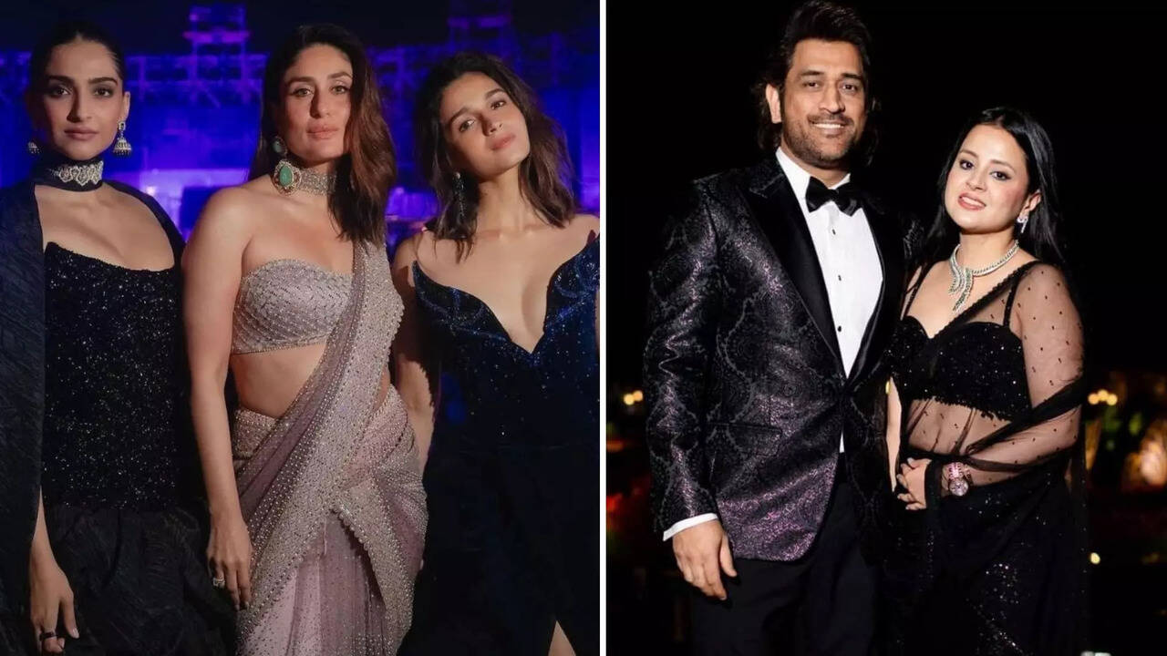  ஒட்டுமொத்த பாலிவுட்டும் Vibe செய்த அம்பானி வீட்டு திருமண வரவேற்பு நிகழ்ச்சி புகைப்படங்கள்! 