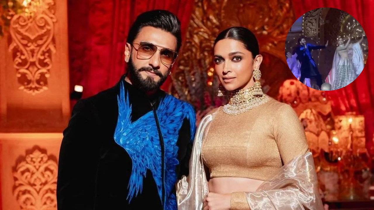 Mom-To-Be Deepika Padukone Dances With Hubby Ranveer Singh At Anant-Radhika's Pre-Wedding Bash. Watch