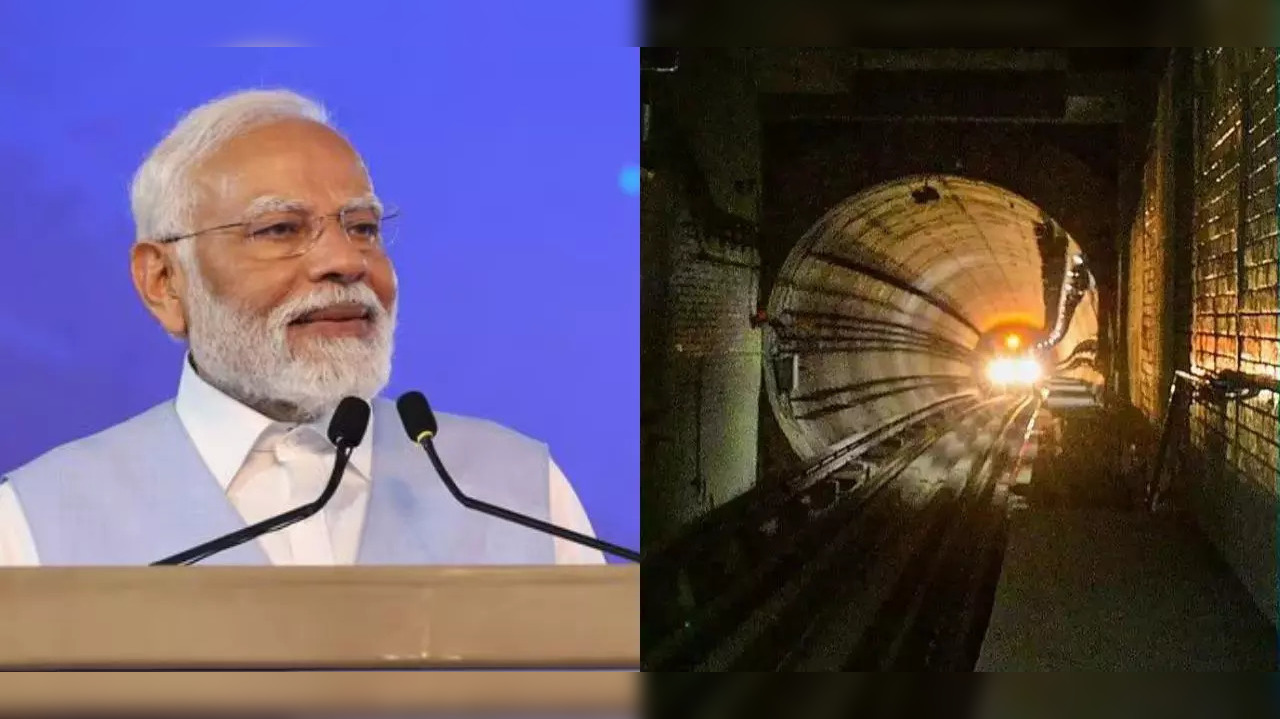 Kolkata Underwater Metro Tunnel