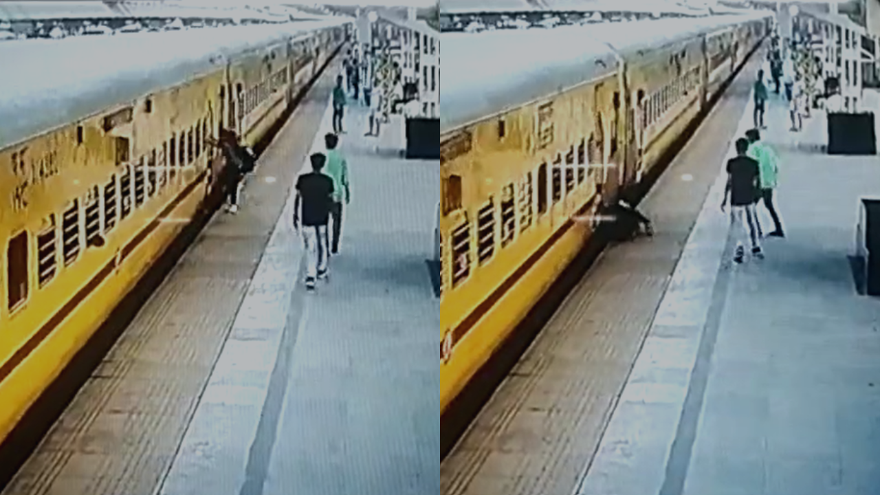 Woman run over by train