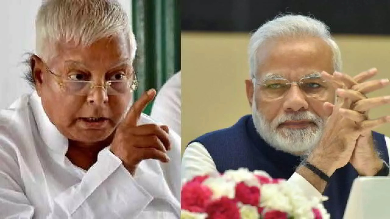 Lalu Yadav says PM Modi is not a hindu as he did not shave his head after his mother's death