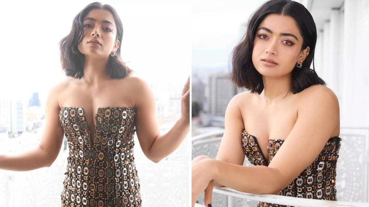  கவர்ச்சியில் கிறங்க வைக்கும் ராஷ்மிகா - டிரெண்டாகும் லேட்டஸ்ட் புகைப்படங்கள்! 