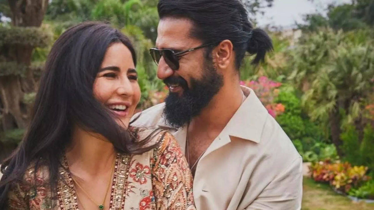 Vicky Kaushal, Katrina Kaif Dish Out Major Couple Goals In New Pics From Anant-Radhika Pre-Wedding Bash