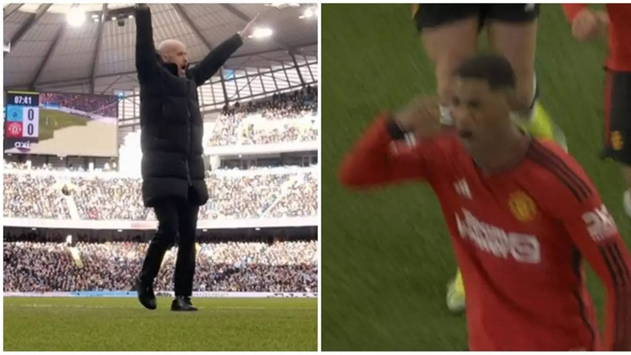 Manchester Derby 2024: Bold Move From Erik Ten Hag Reaps Benefits As Rashford Scores A Screamer