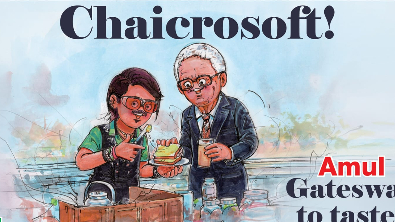 Amul created a doodle celebrating the viral encounter