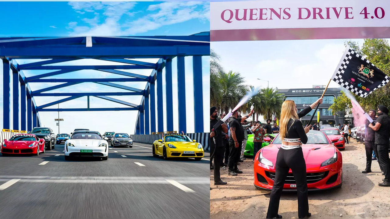 Porsche To Rolls-Royce: 150 Women Participants Roll Out In High-End Luxury Cars For Queens Drive4.0