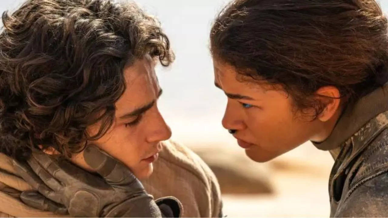 Timothee Chalamet and Zendaya in Dune: Part 2. Credit: Warner Bros. Pictures