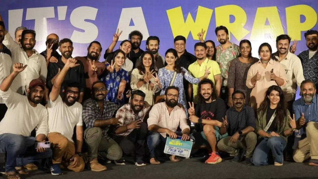 Unni Mukundan wraps up shoot of his 40th film, Get Set, Baby