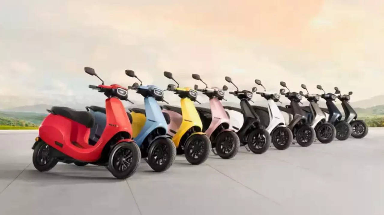 Electric store scooter range