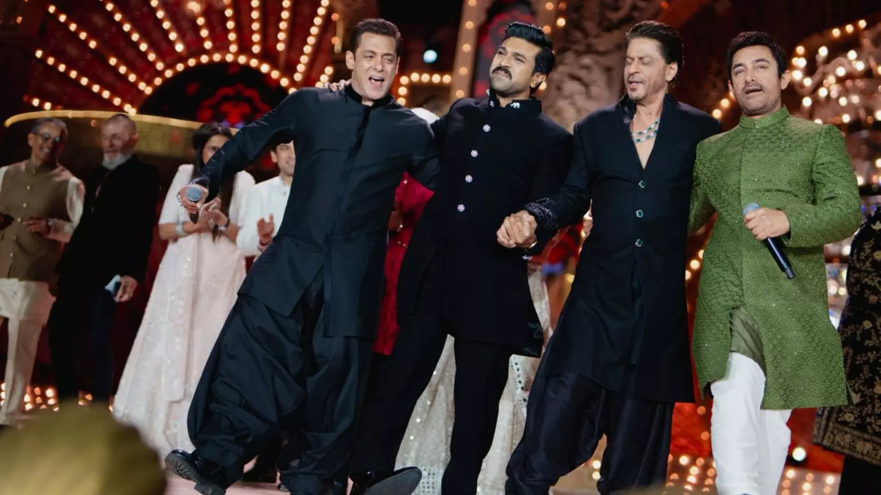 Ram Charan's performance at Ambani bash with Three Khans Of Bollywood