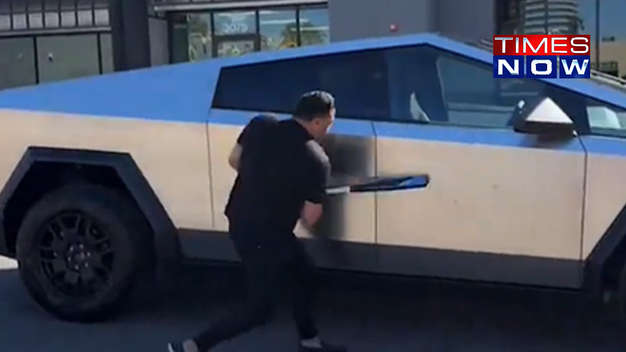 Watch: Tesla Cybertruck's Litmus Test With Metal Baseball Bat; Results Will Leave You Shocked