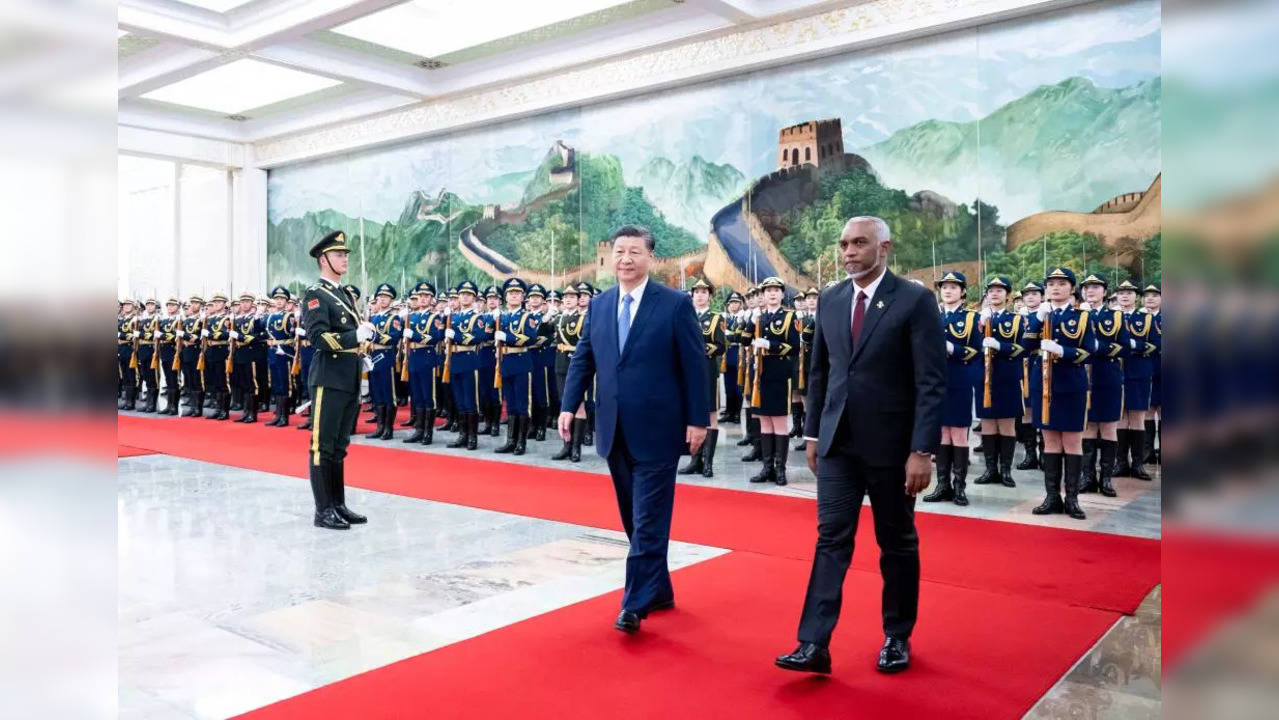 Maldives signed an agreement with China to receive free military aid.