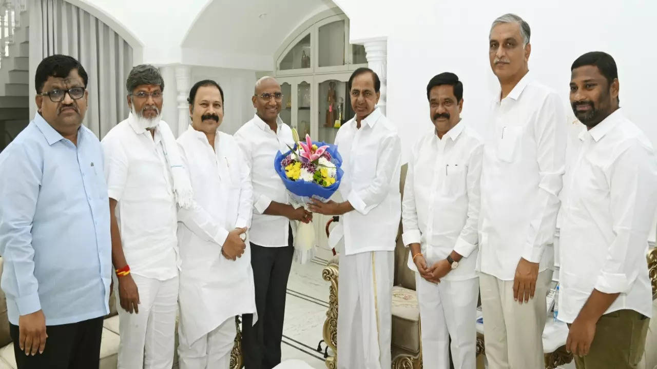 RS Praveen Kumar Meets KCR