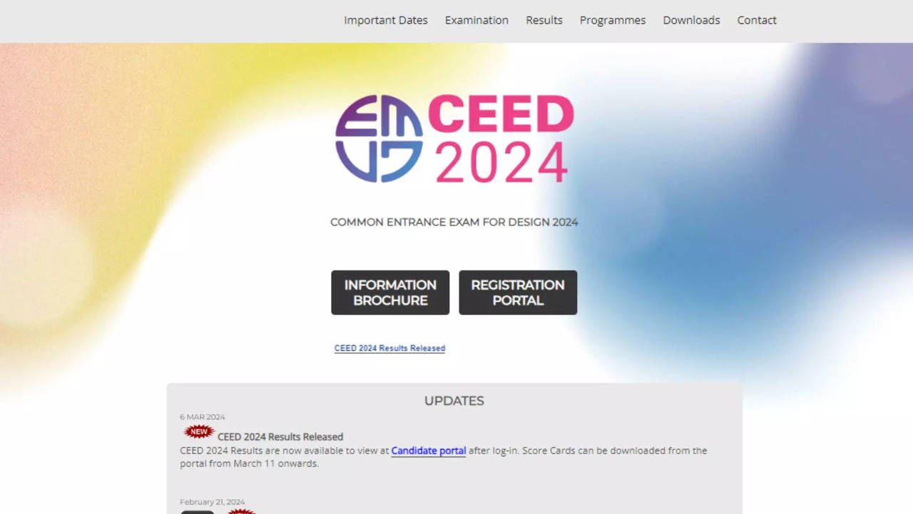 CEED Result 2024 Released on ceed.iitb.ac.in, Direct Link