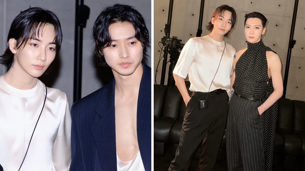 SEVENTEEN's Jeonghan, NCT's Ten and Kento Yamazaki at 2024 Paris Fashion Week