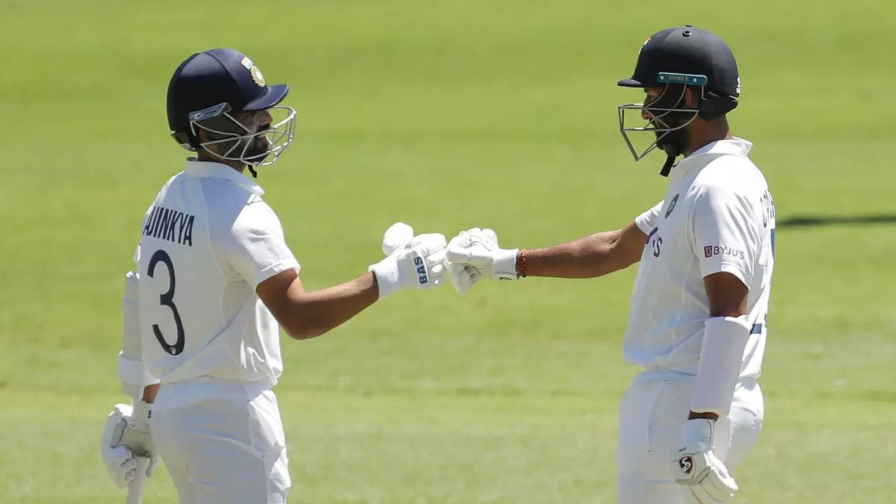 Ajinkya Rahane and chateshwar Pujara