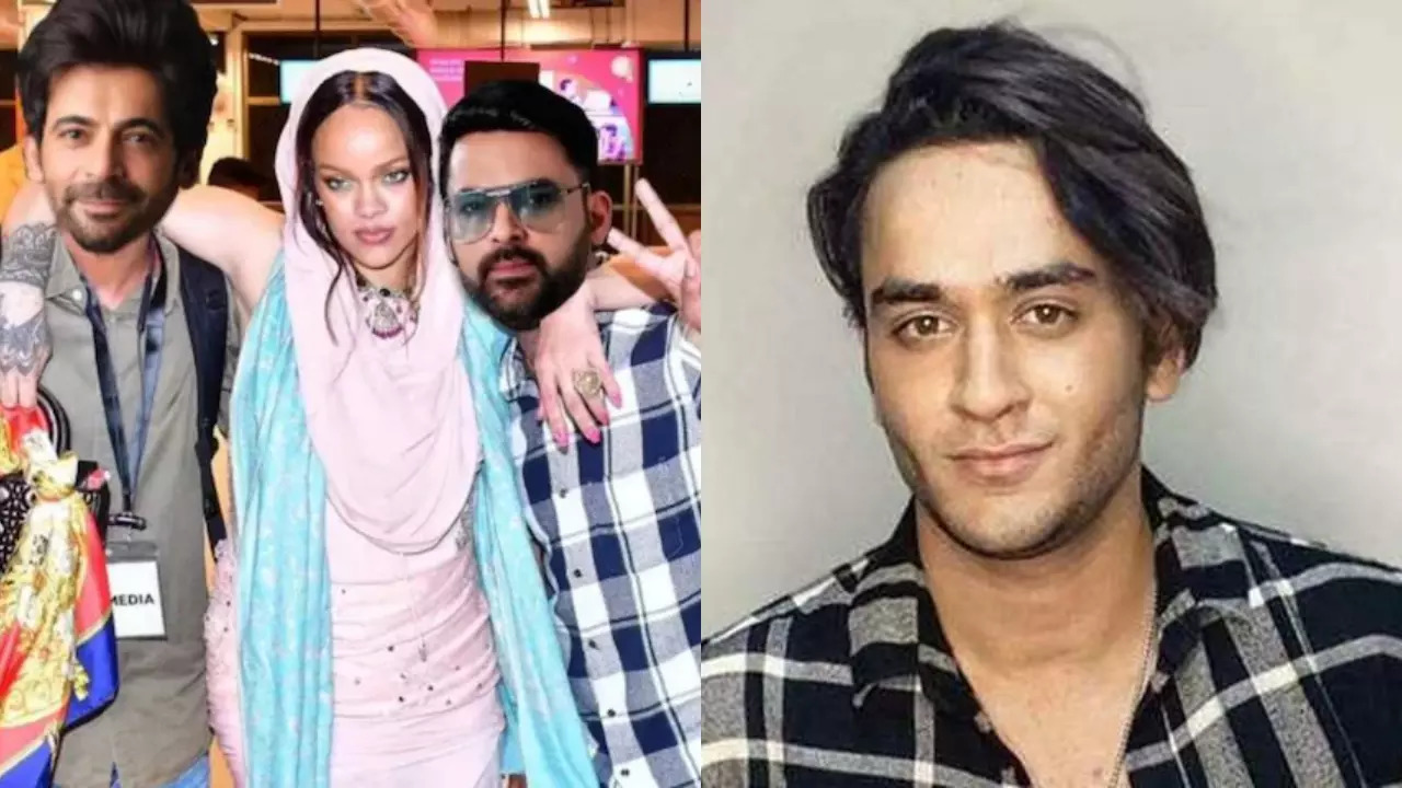 TV Newsmakers Today: Sunil Grover-Kapil Sharma 'Pose' With Rihanna; Vikas Gupta's 'Mystery Girl'