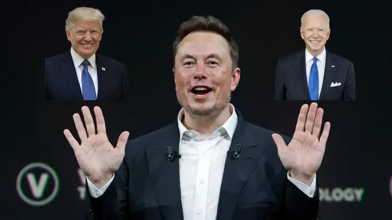 elon musk joe biden donald trump