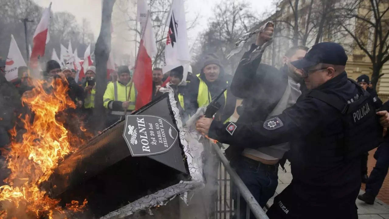 Poland Farmers Protest